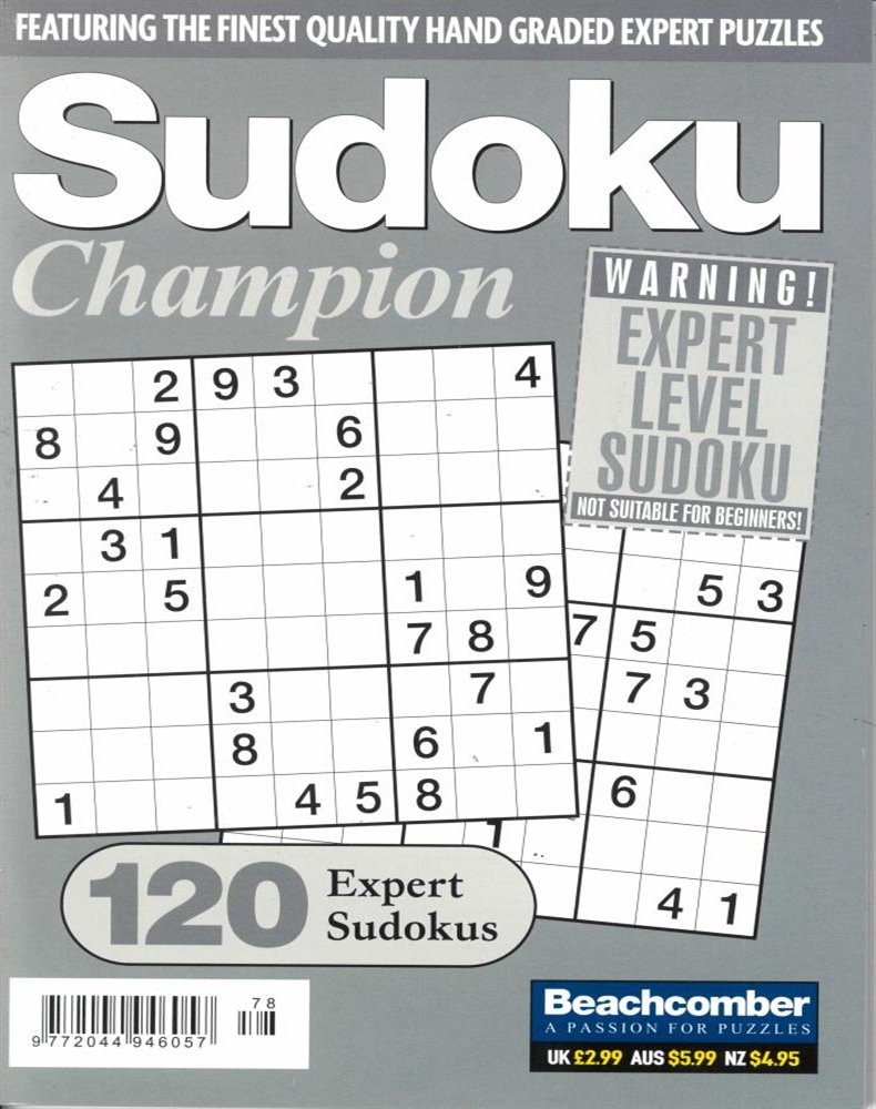 Sudoku Champion Magazine Issue NO 78