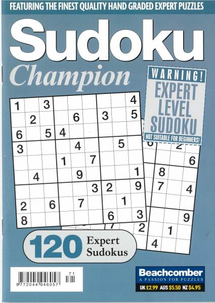Sudoku Champion magazine