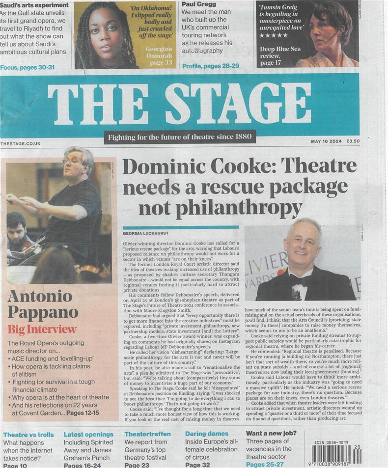 The Stage - 16/05/2024