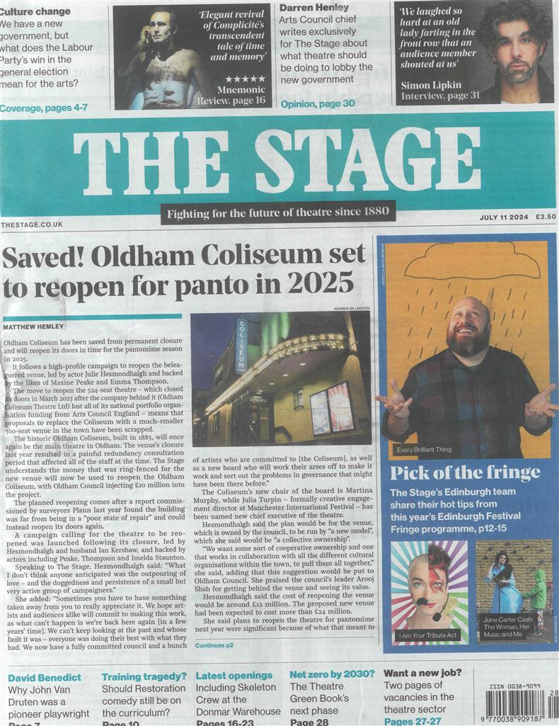 The Stage - 11/07/2024