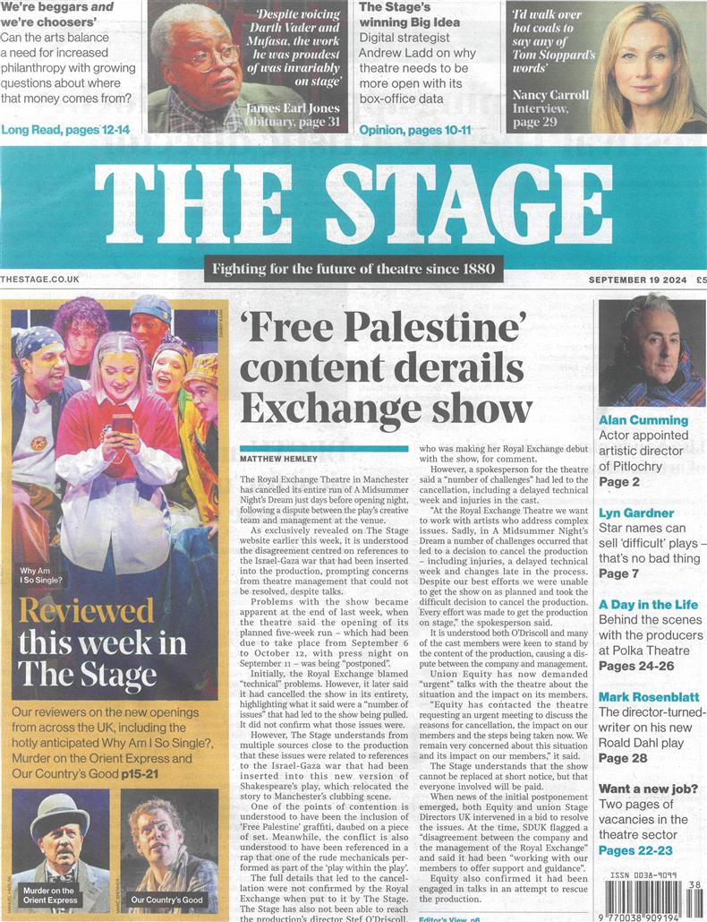 The Stage - 19/09/2024