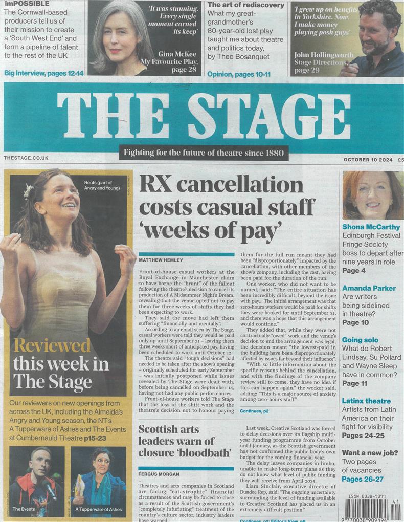 The Stage - 10/10/2024