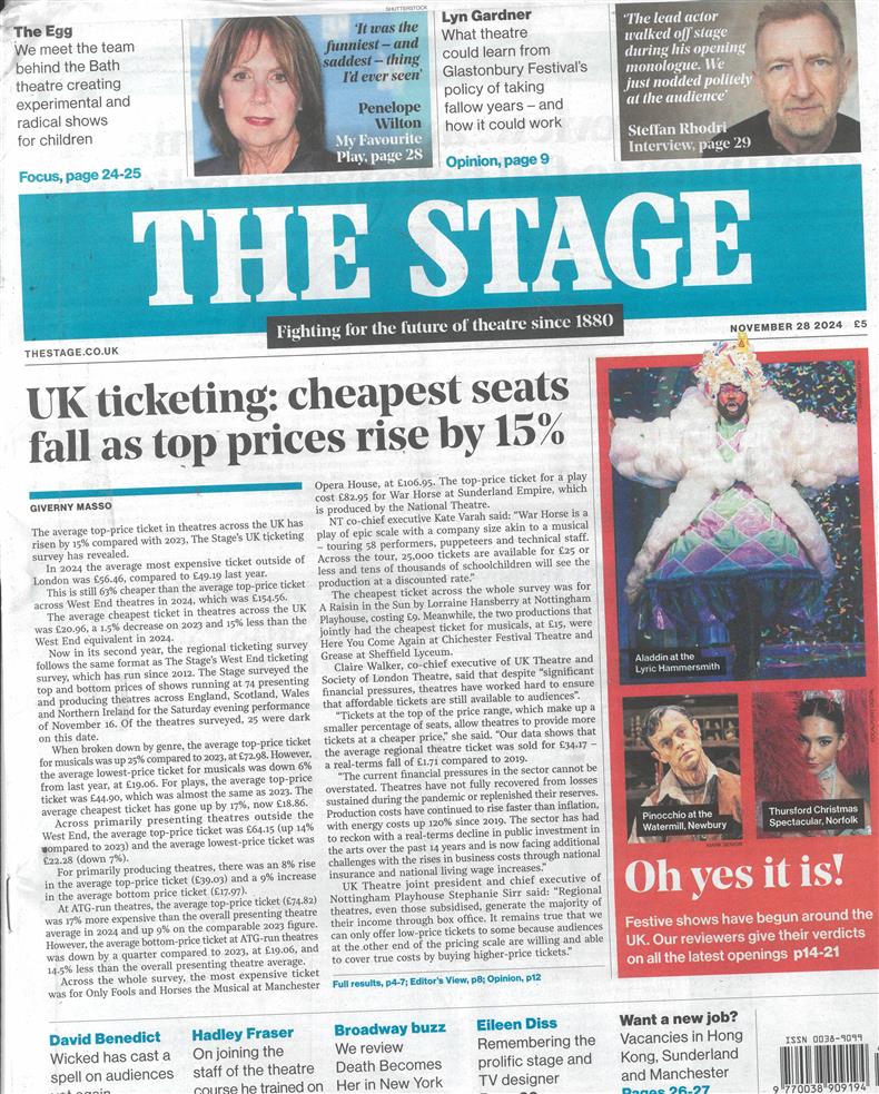 The Stage - 28/11/2024
