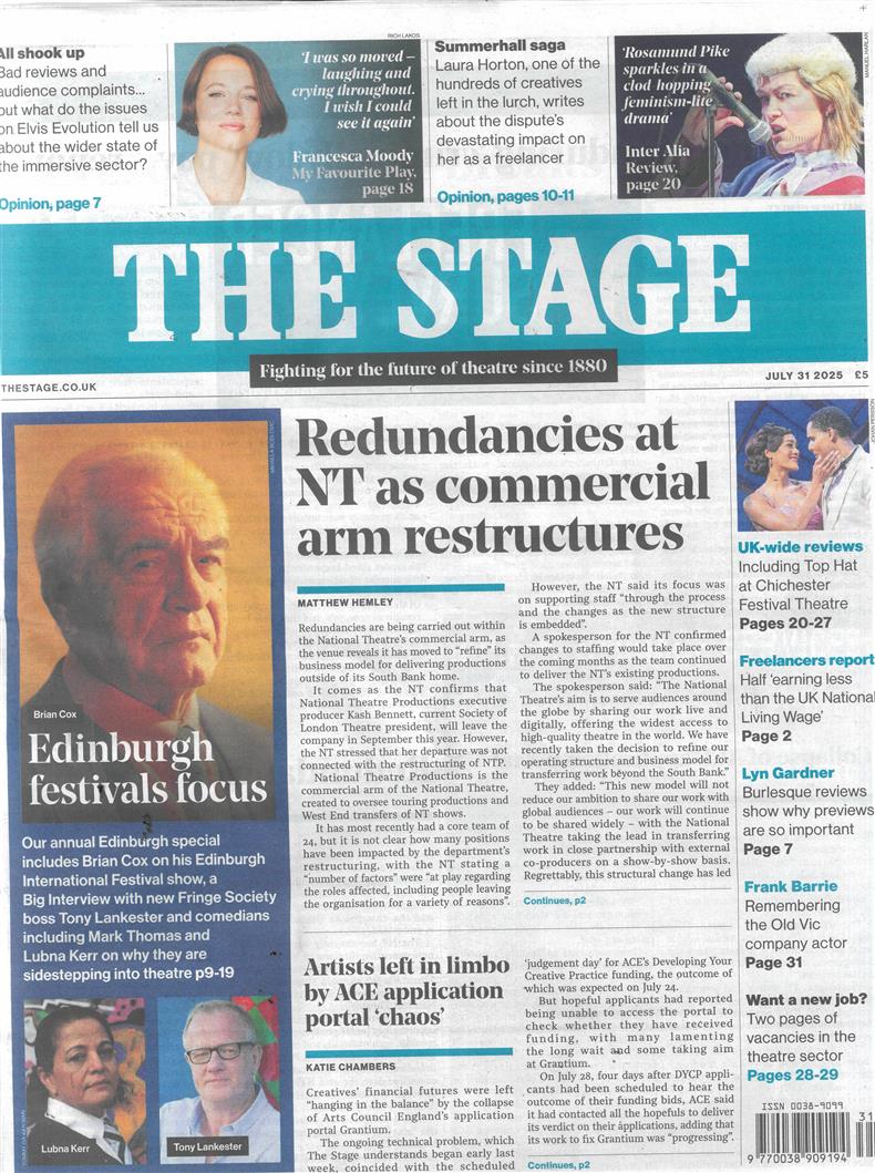 The Stage - 31/07/2025