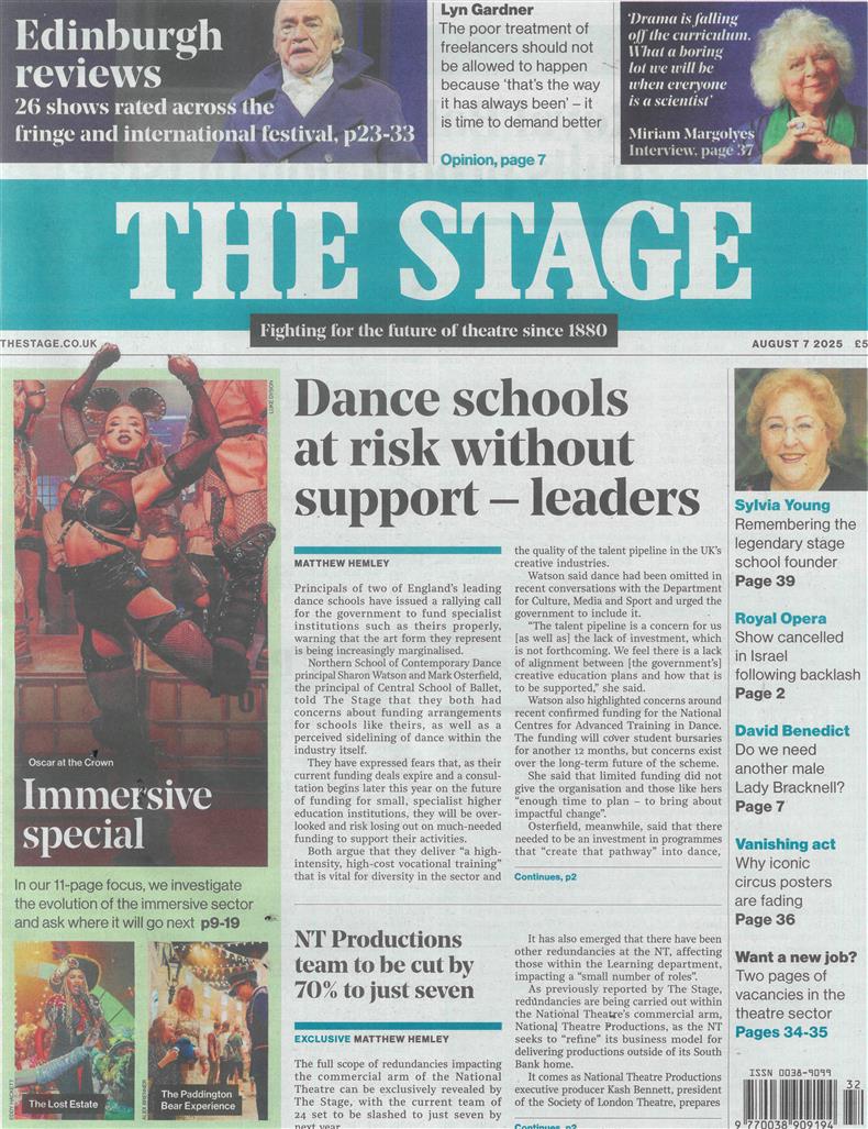 The Stage - 07/08/2025