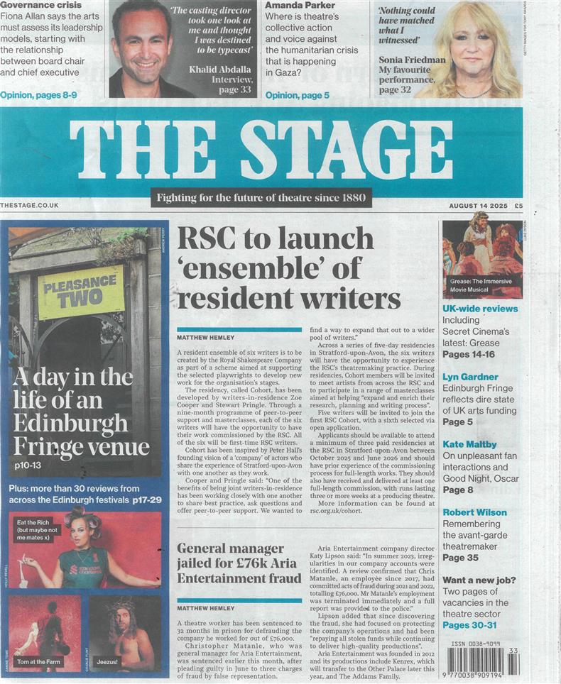 The Stage - 14/08/2025