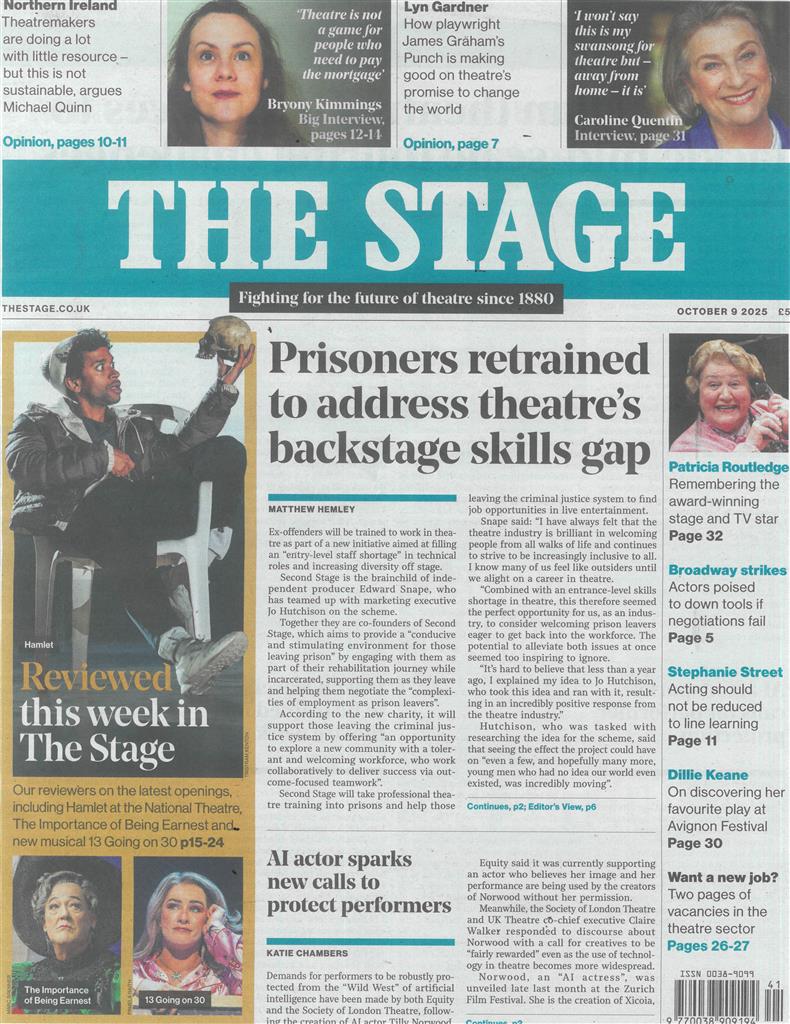 The Stage - 09/10/2025