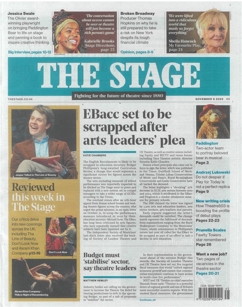 The Stage - 06/11/2025