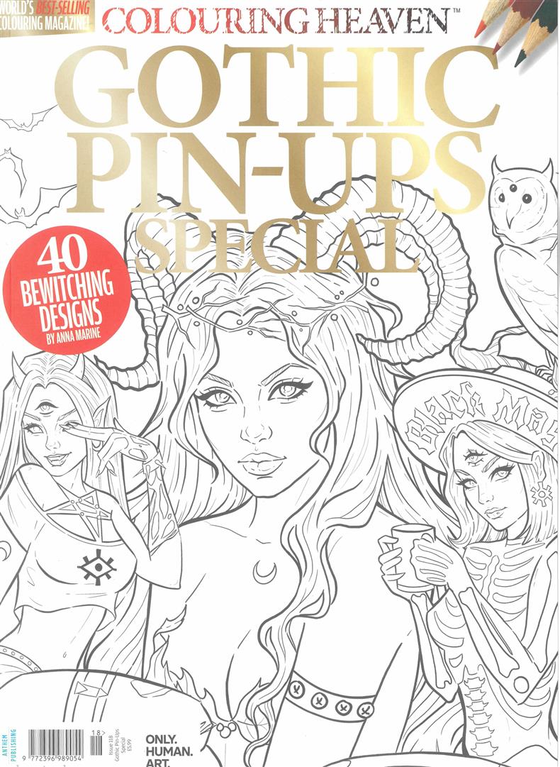 Colouring Heaven - GOTHIC PIN