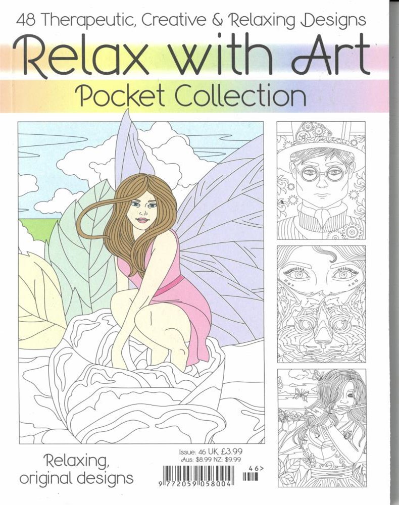 Relax With Art Pocket Collection Magazine Issue NO 46