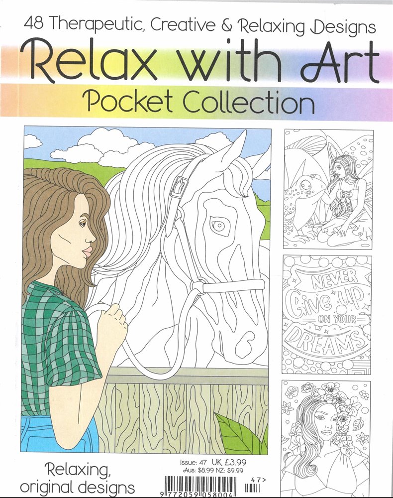 Relax With Art Pocket Collection Magazine Issue NO 47