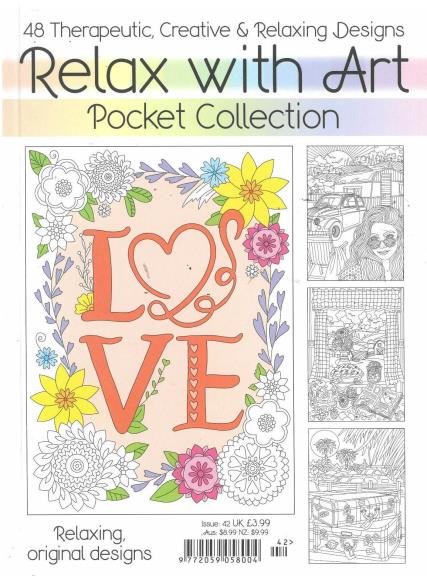 Relax With Art Pocket Collection Magazine