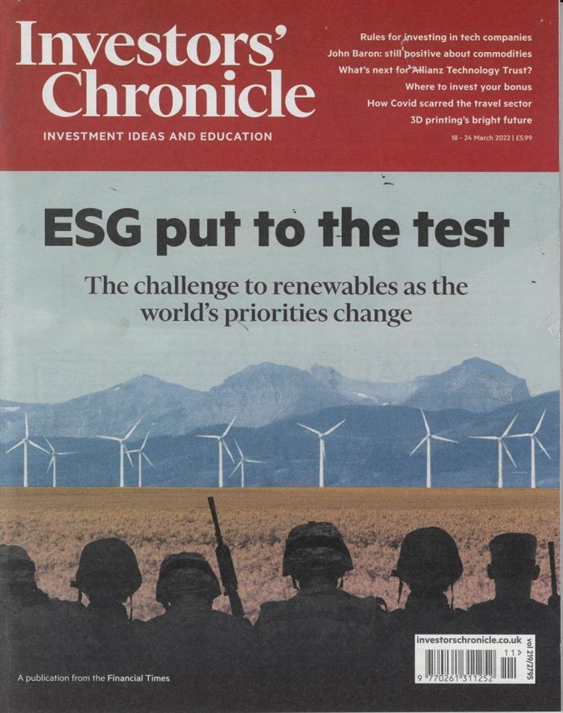Investors Chronicle Magazine Issue 18/03/2022