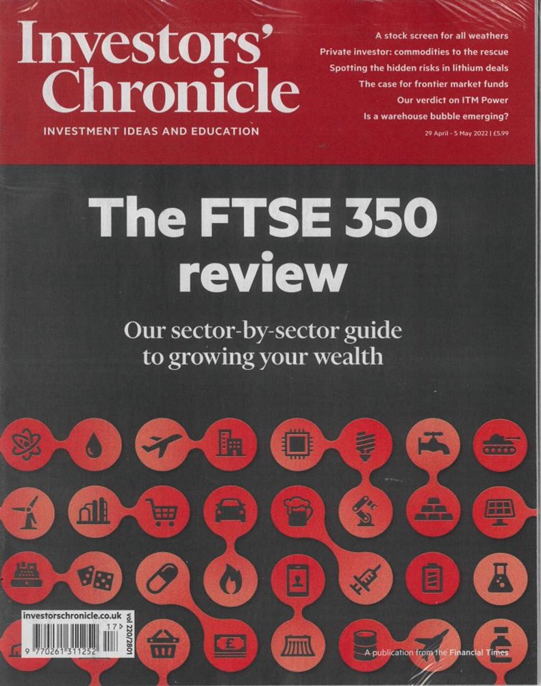 Investors Chronicle Magazine Issue 29/04/2022