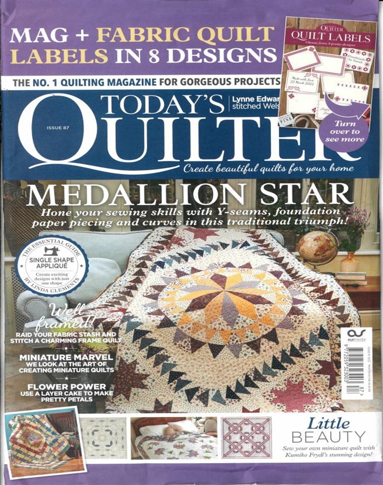 Todays Quilter Magazine Issue NO 87