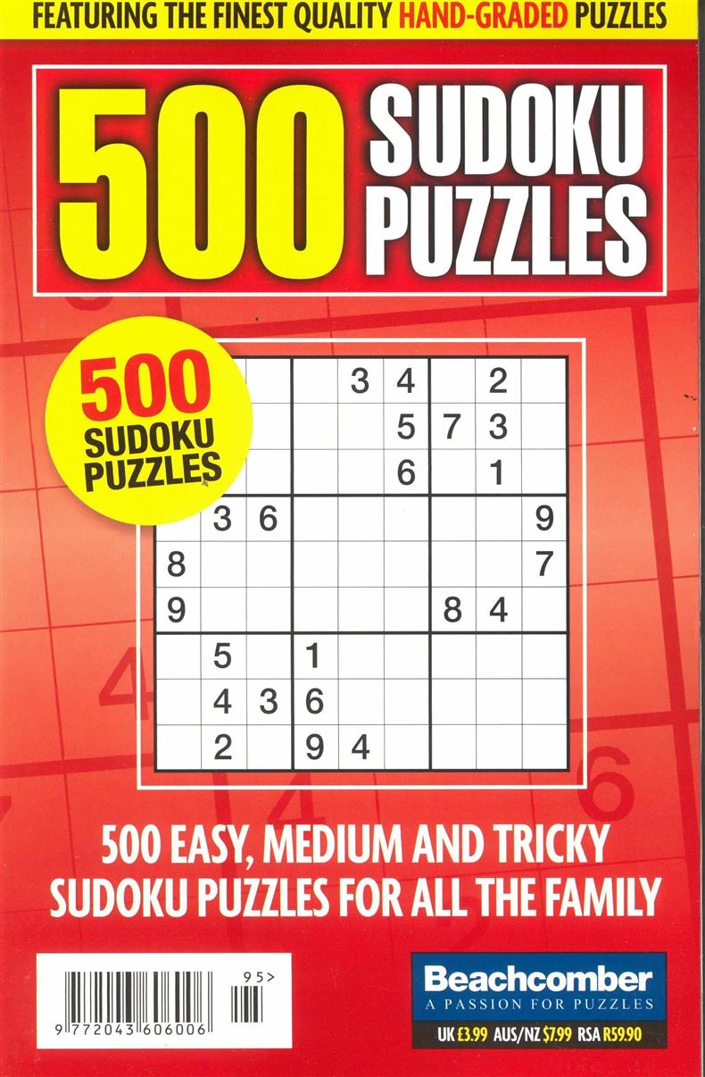 500 Sudoku Puzzles - NO 95