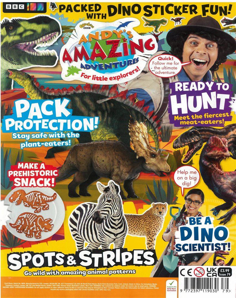 Andy's Amazing Adventures Magazine Issue NO 78
