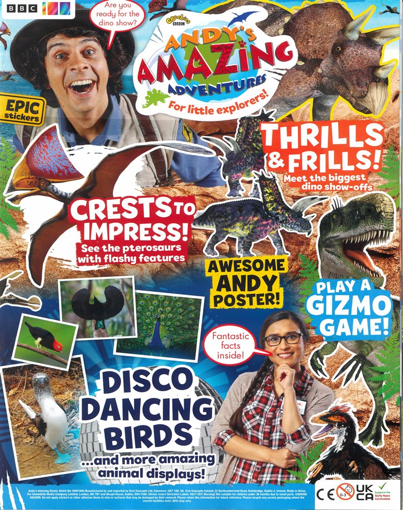 Andy's Amazing Adventures Magazine Issue NO 80