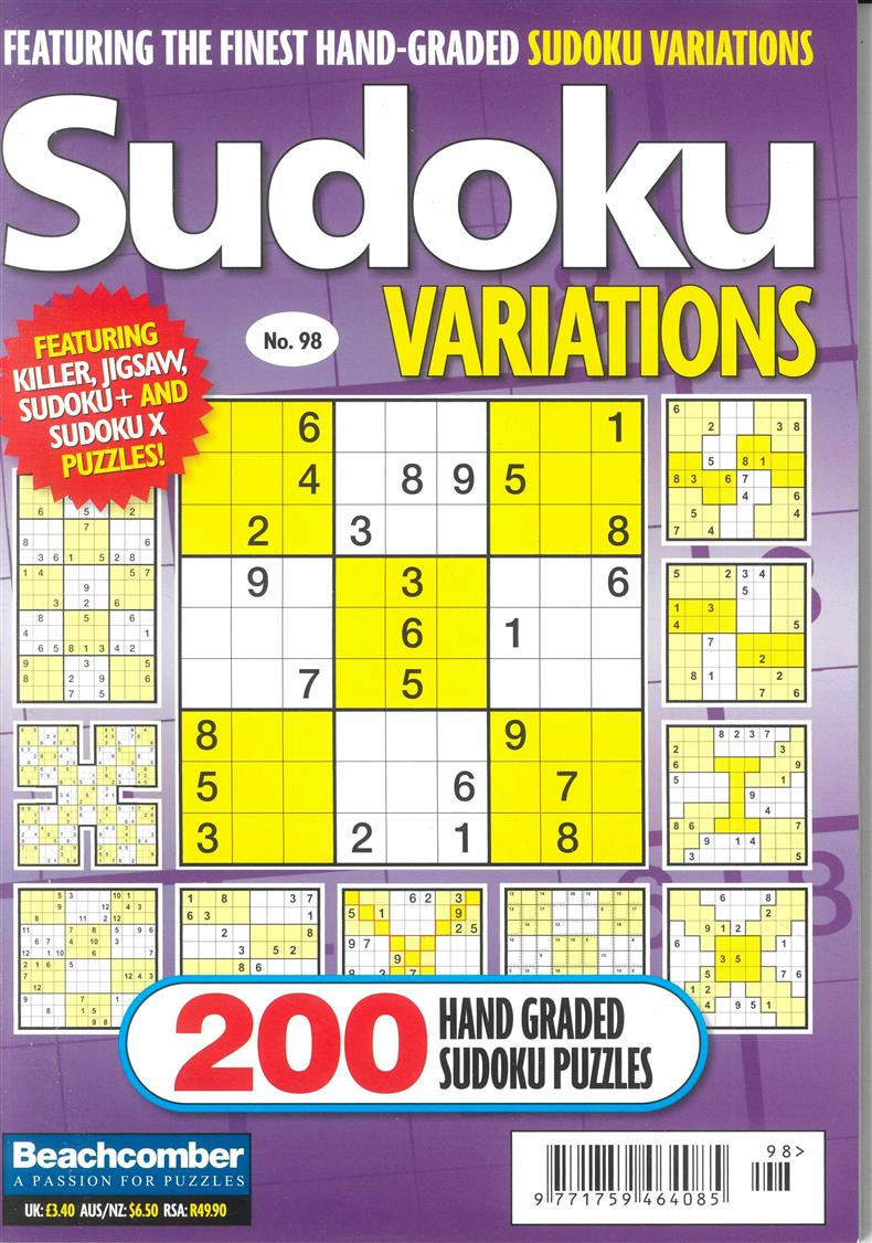 Sudoku Variations - NO 98