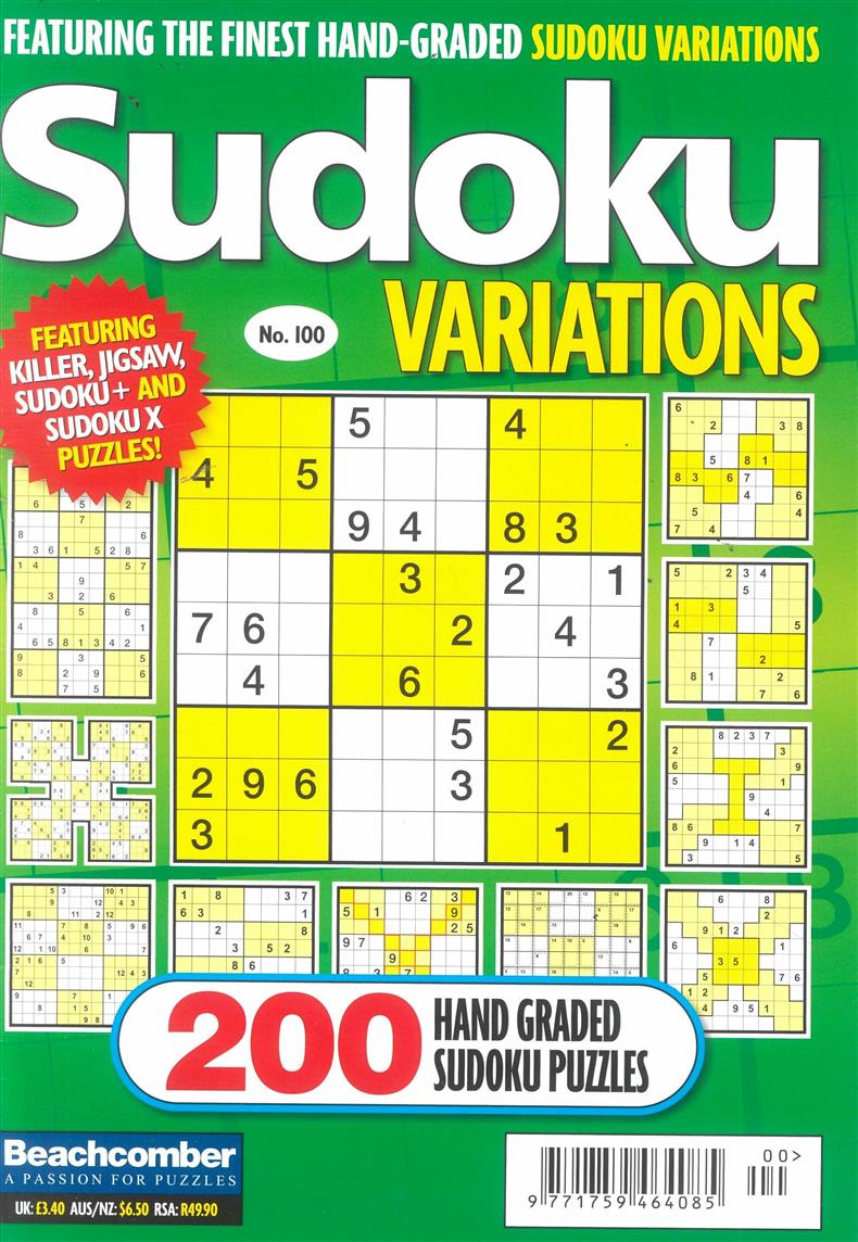 Sudoku Variations - NO 100