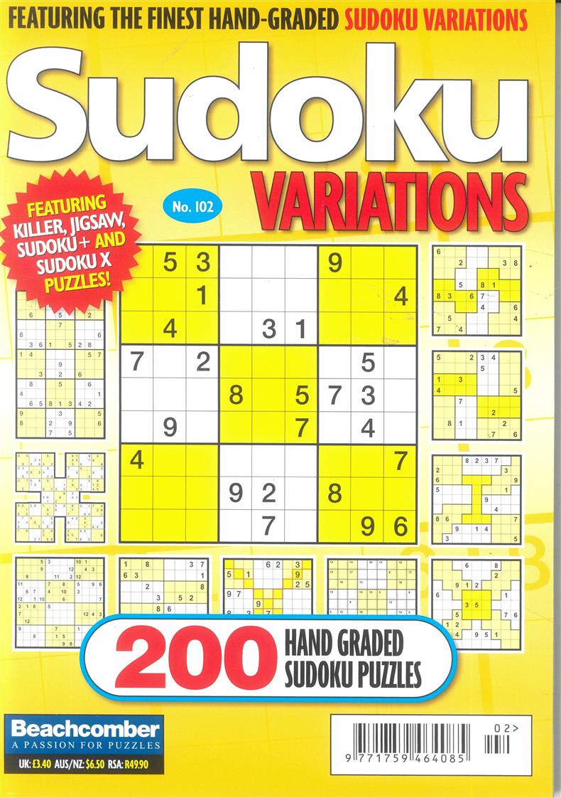 Sudoku Variations - NO 102