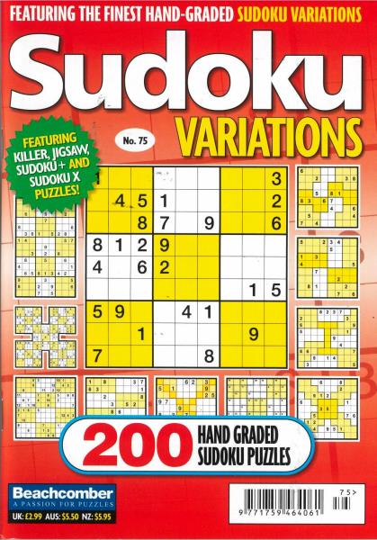 Sudoku Variations Magazine