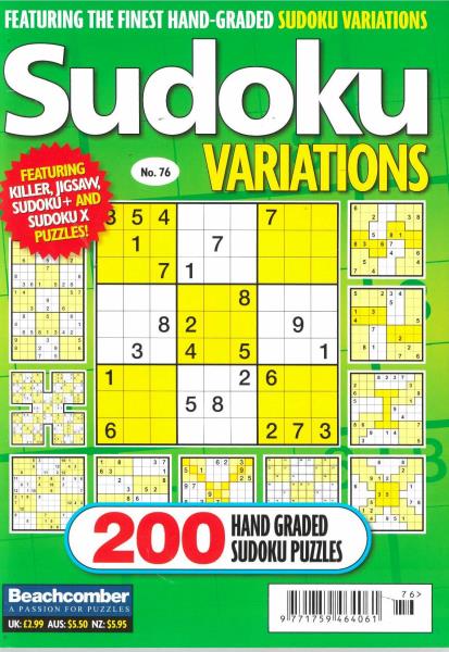 Sudoku Variations Magazine