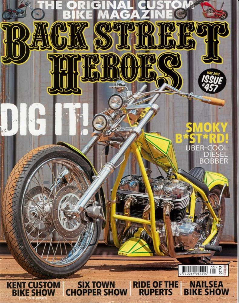 Back Street Heroes Magazine Issue MAY 22