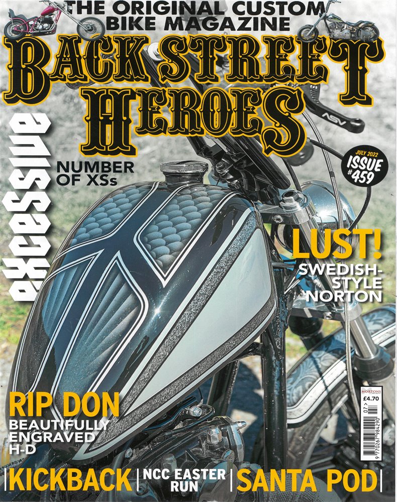 Back Street Heroes Magazine Issue JUL 22