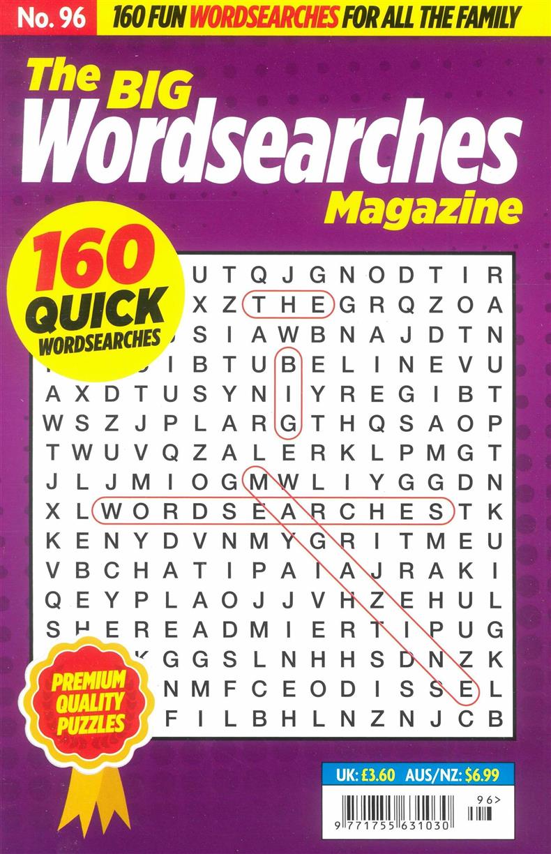 The Big Wordsearches - NO 96