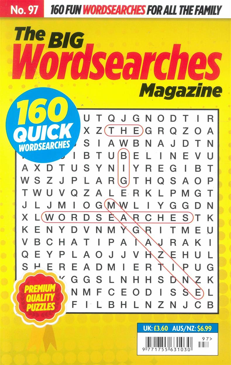 The Big Wordsearches - NO 97