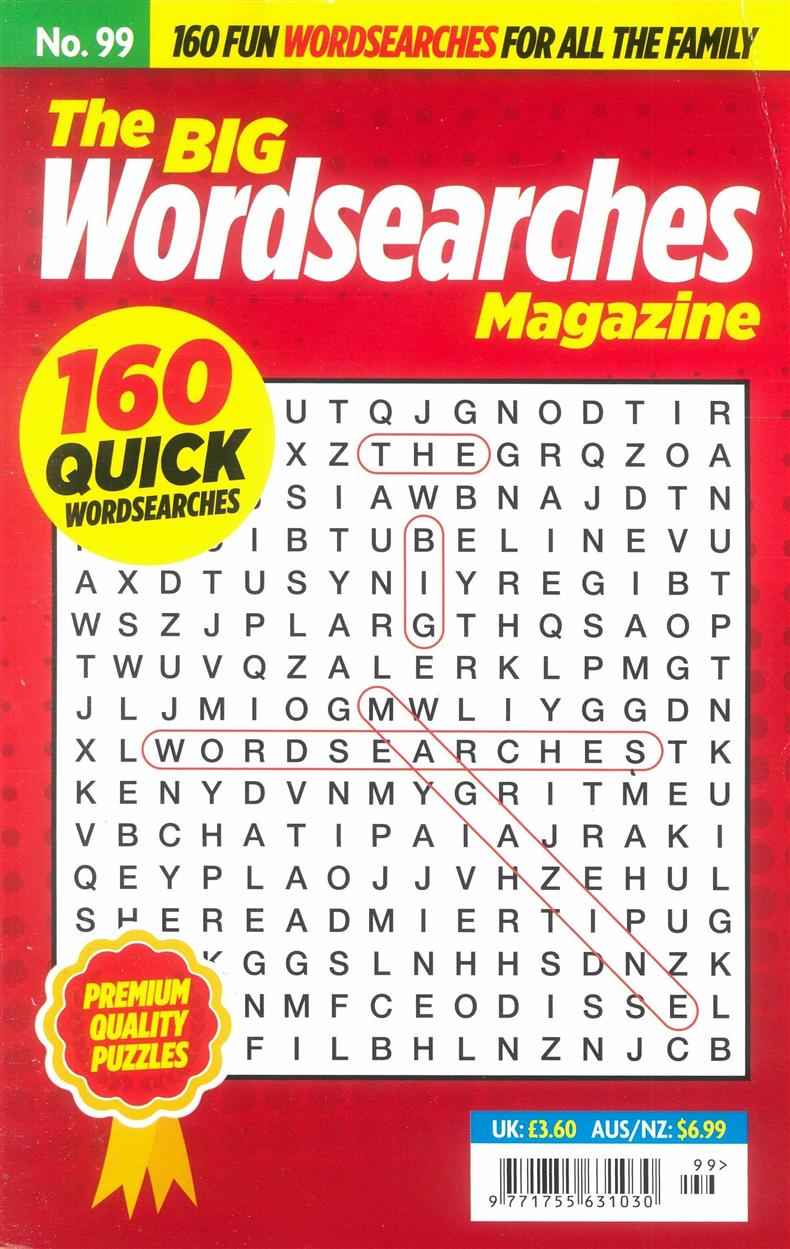 The Big Wordsearches - NO 99