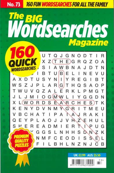 The Big Wordsearches Magazine