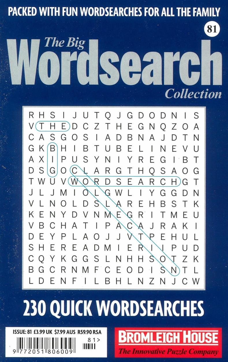 The Big Wordsearch Collection - NO 81