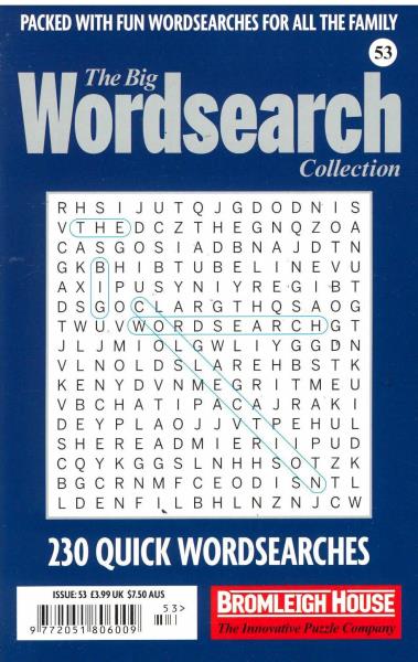 The Big Wordsearch Collection magazine