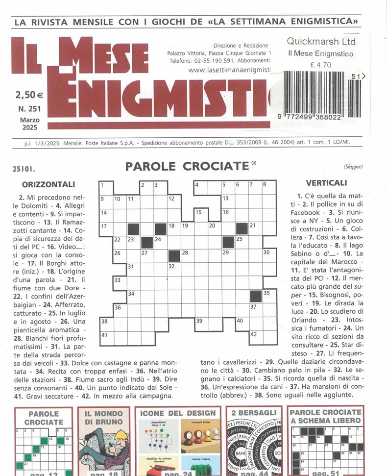 Il Mese Enigmistico - NO 251