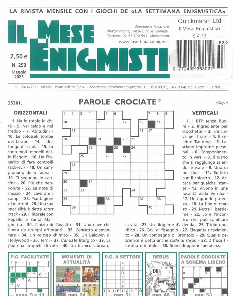 Il Mese Enigmistico - NO 253