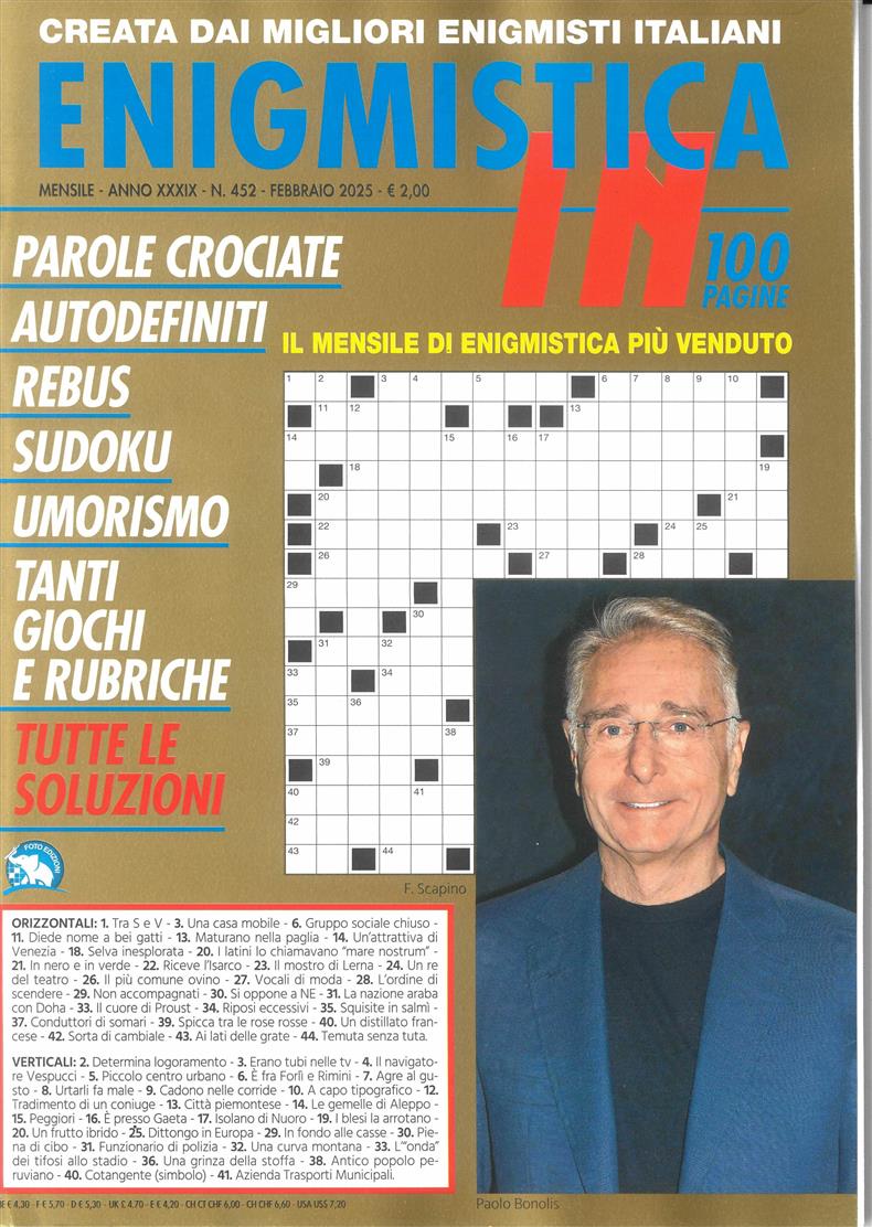 Enigmistica In - NO 452