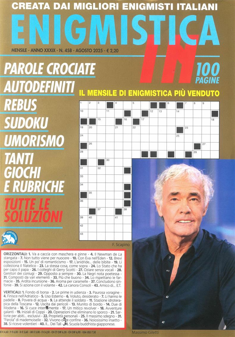 Enigmistica In - NO 458