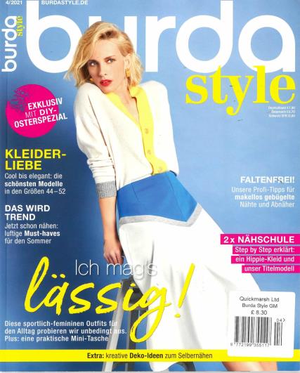 Burda Style German magazine