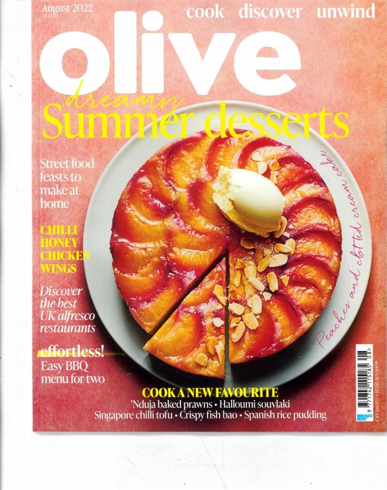 BBC Olive Magazine Issue AUG 22