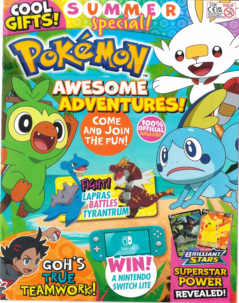 pokemon magazine subscription