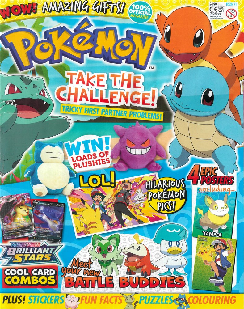 Pokemon Magazine Subscription