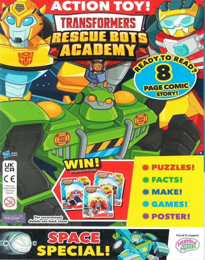 Transformers Rescue Bots Magazine Issue NO 51