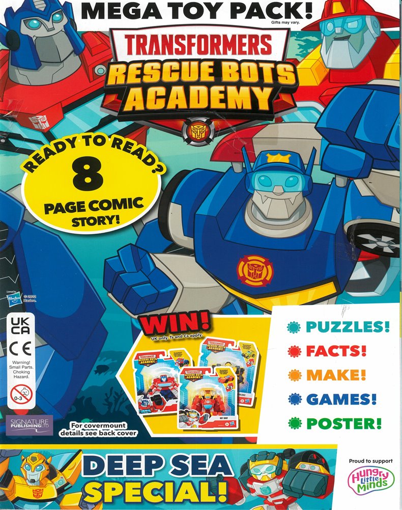 Transformers Rescue Bots Magazine Issue NO 52