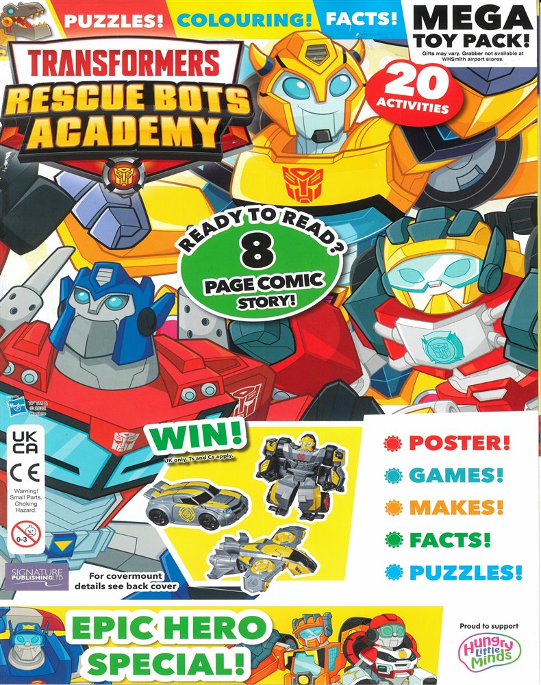 Transformers Rescue Bots Magazine Issue NO 53