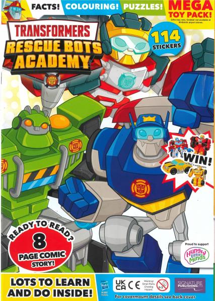 Transformers Rescue Bots magazine
