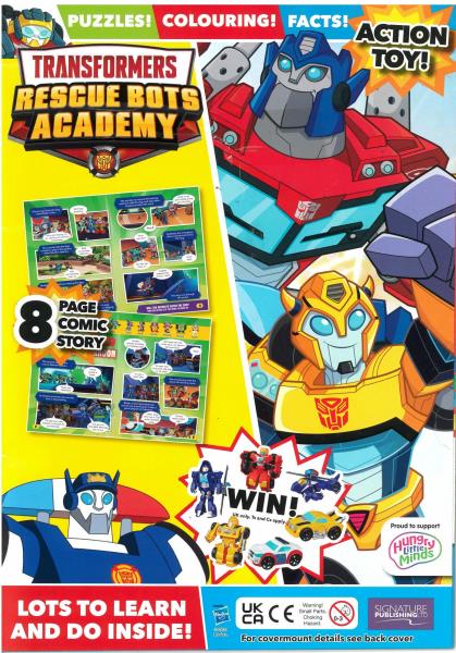Transformers Rescue Bots magazine
