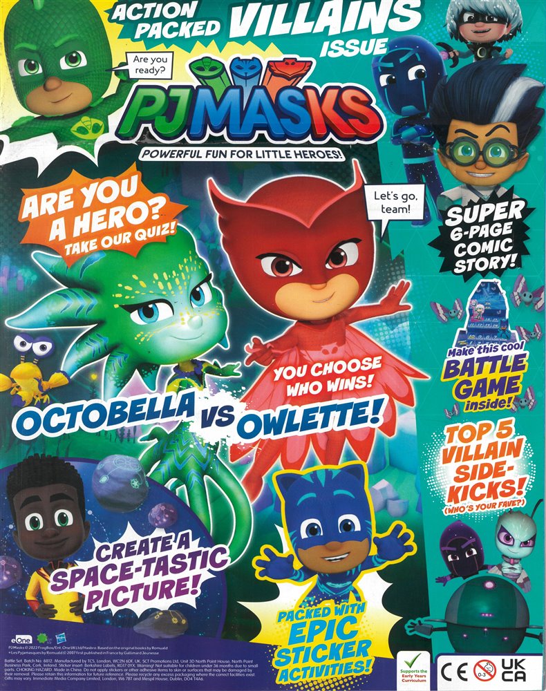 PJ Masks Magazine Issue NO 60