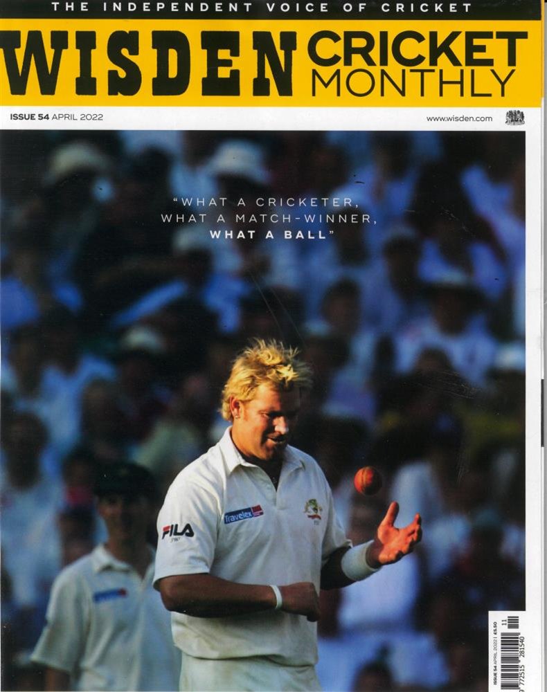 Wisden Cricket Magazine Issue APR 22